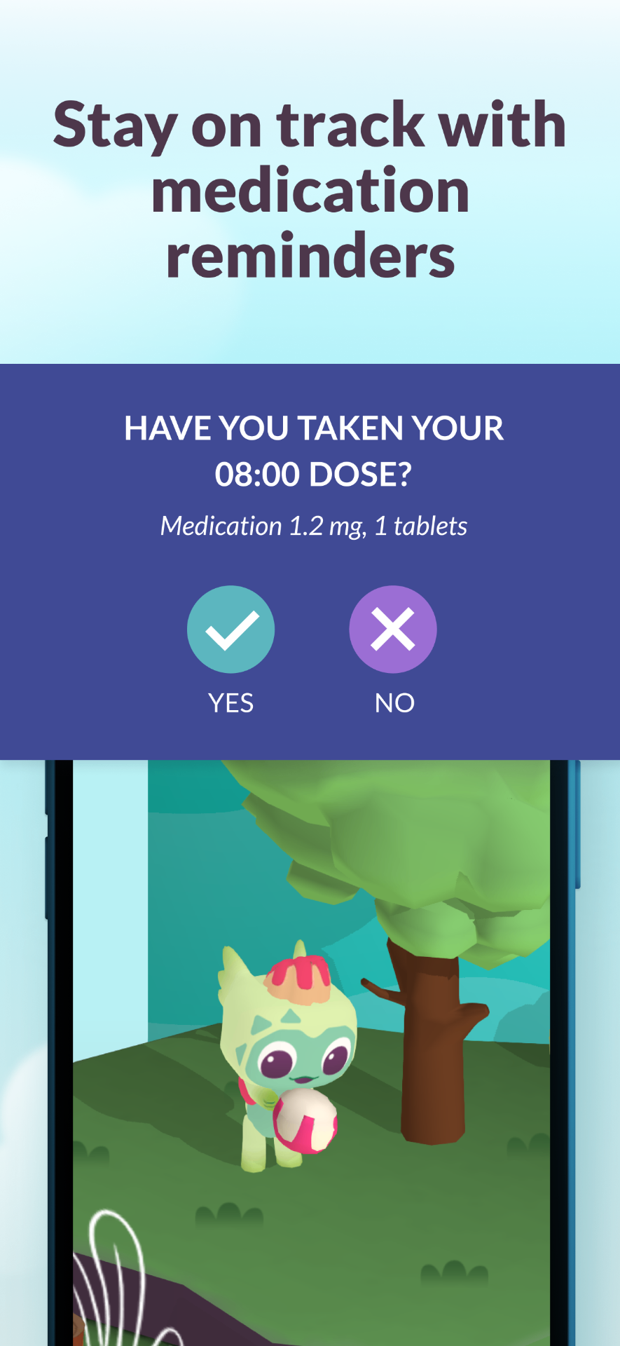 Stay on track with medication reminders